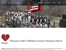 Tablet Screenshot of mcvfifesanddrums.org